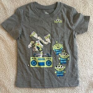 3/$10 Disney Gray T-Shirt with Toy Story Characters